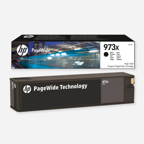 HP 973X Yüksek Kapasiteli Siyah Orijinal PageWide Kartuşu (L0S07AE)